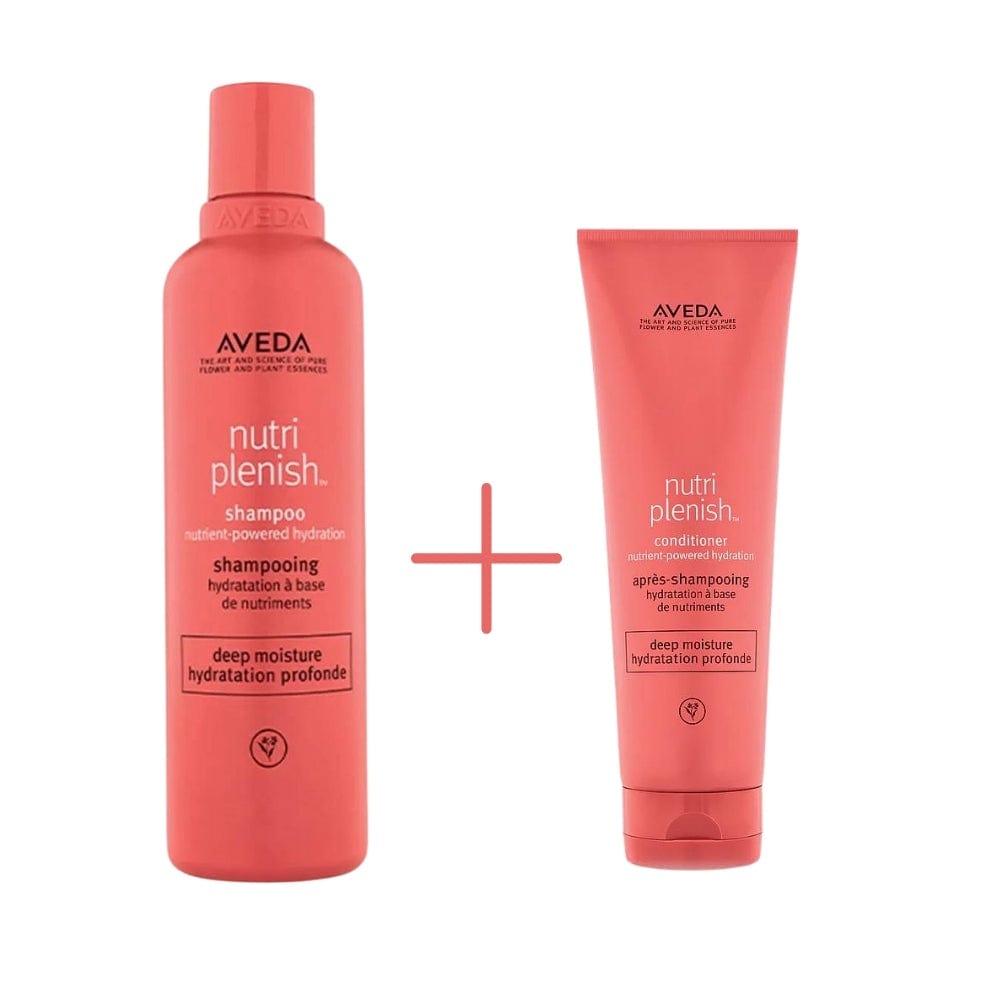 Aveda Nutriplenish Shampoo Deep Moisture 250 ml & Nutriplenish Deep Moisture Conditioner 250 ml