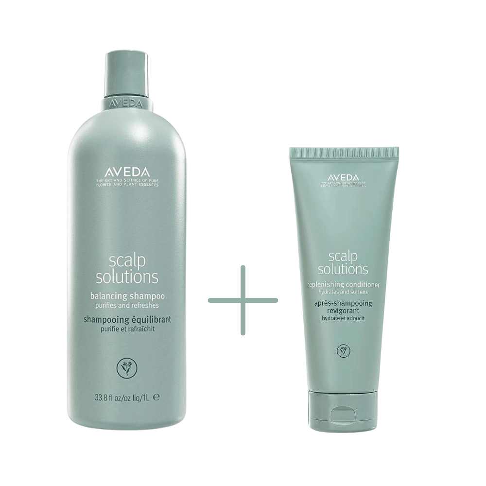 Aveda Scalp Solutions Balancing Shampoo 1000 ml & Scalp Solutions Conditioner 200 ml