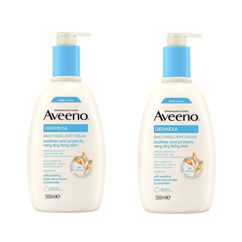 Aveeno Dermexa Daily Emollient Cream 500 ml -2 Pack