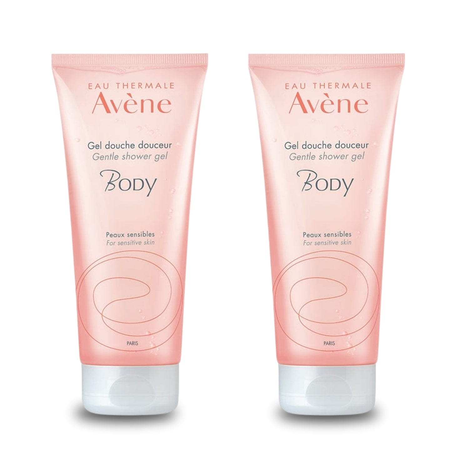 Avene Body Peel Shower Gel for Sensitive Skin 200 ml -2  Pack