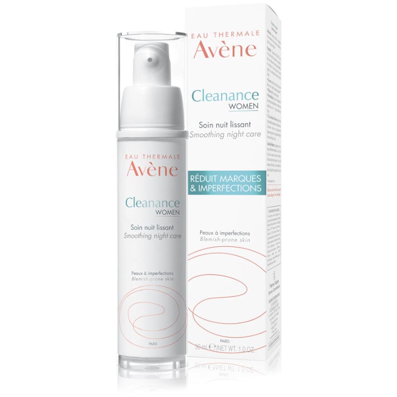 Avene Cleanance Woman Night Care Cream for Irregular Skin 30 ml -2 Pack