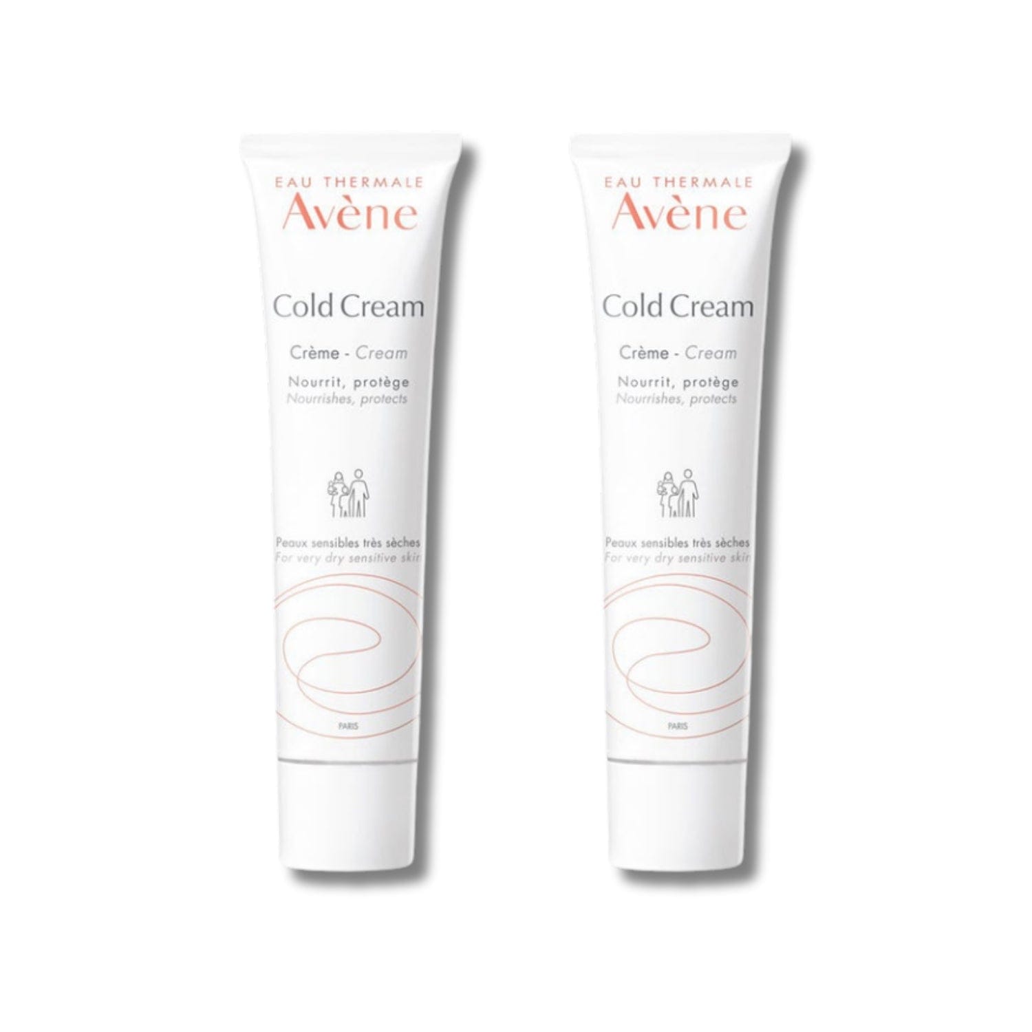Avene Cold Moisturizing Cream 40 ml -2 Pack