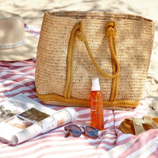 Avene Huile Solaire Sun Care Oil Spf 30 200 ml Tanning Oil -3 Pack