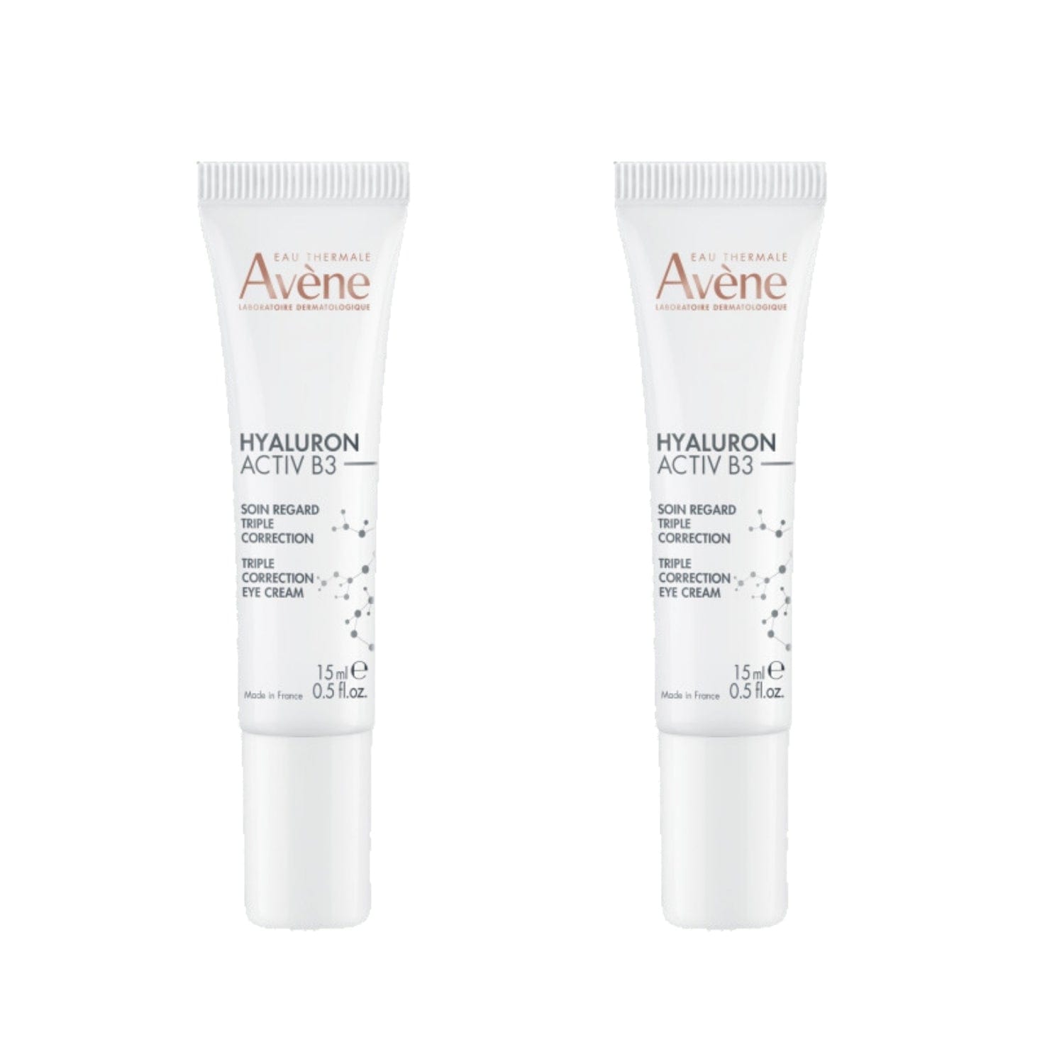 Avene Hyaluron Activ B3 Eye Contour Cream 15 ml -2 Pack