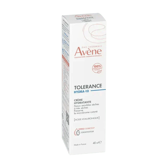 Avene Tolerance Hydra-10 Moisturizing Cream 40 ml -2 Pack