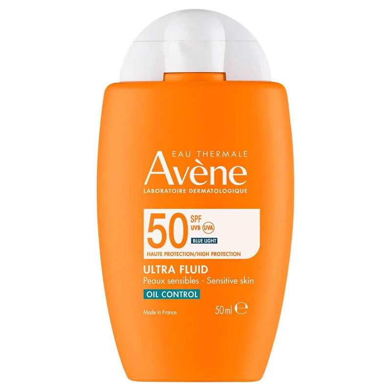 Avene Ultra Fluid Oil Control SPF50 Very High Protection Sunscreen for Oily Skin 50 ml