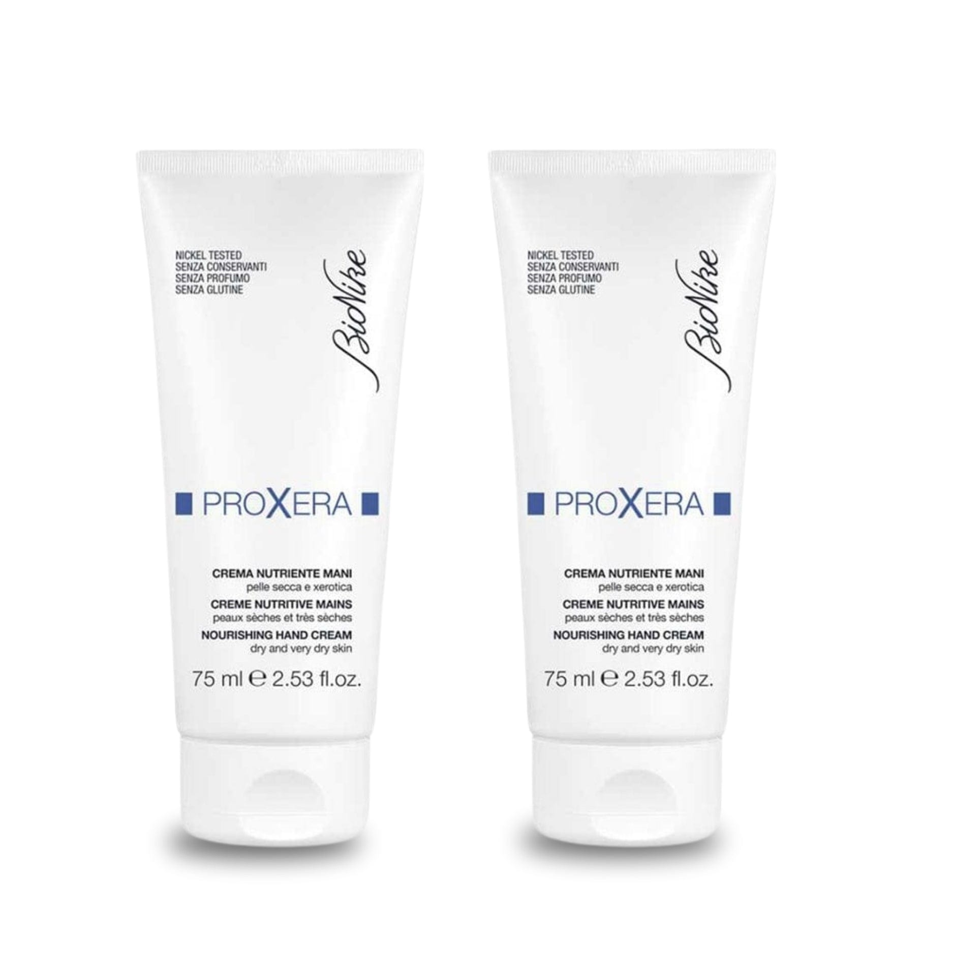 BioNike Proxera Nourishing and Softening Hand Cream 75ml -2 Pack
