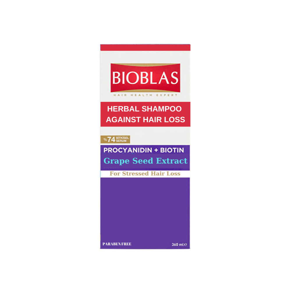 Bioblas Procyanidin & Biotin for Stress Hair Loss Shampoo 360ml
