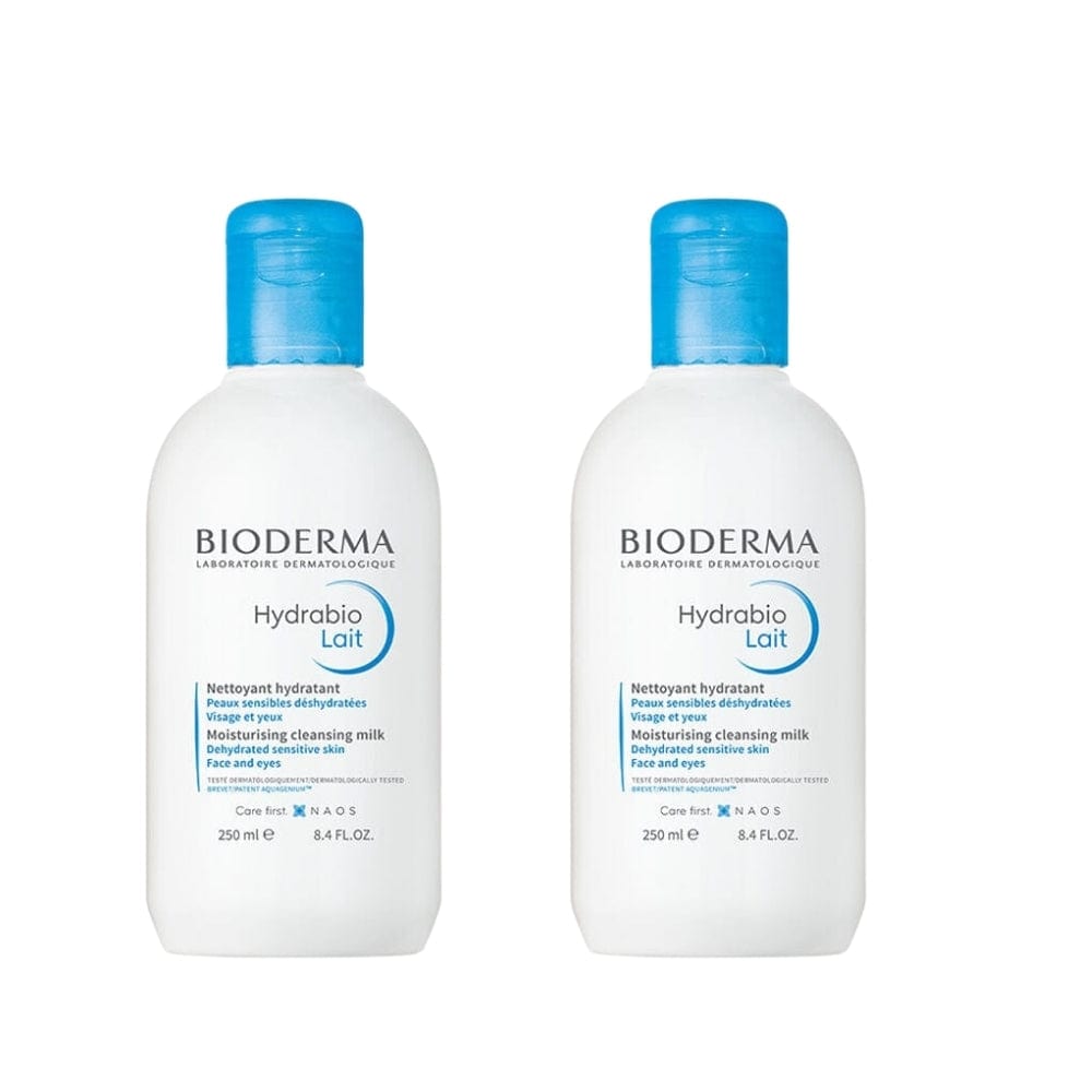 Bioderma Hydrabio Milky Cleanser 250ml -2 Pack