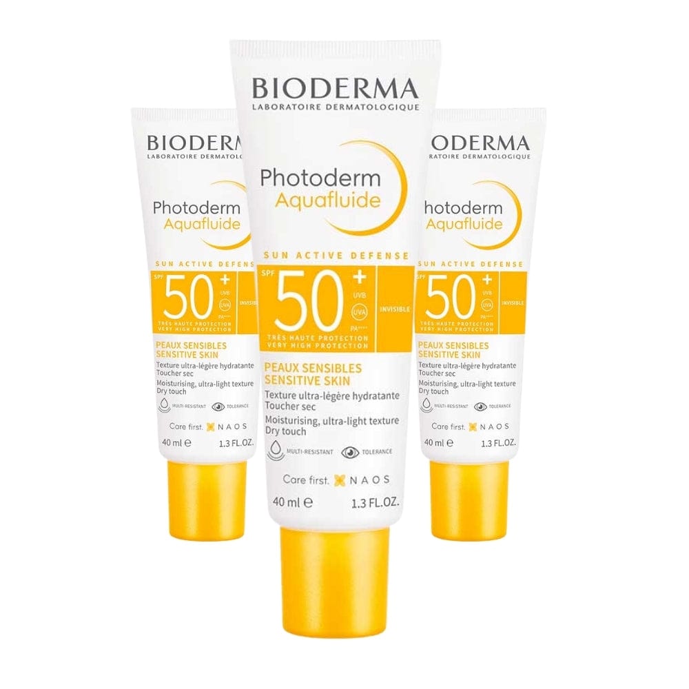 Bioderma Photoderm Aquafluide SPF50+ 40ml -3 Pack