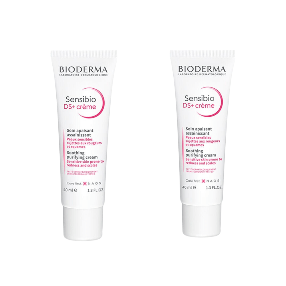 Bioderma Sensibio DS+ Soothing Refreshing Skin Cream 40 ml -2 Pack