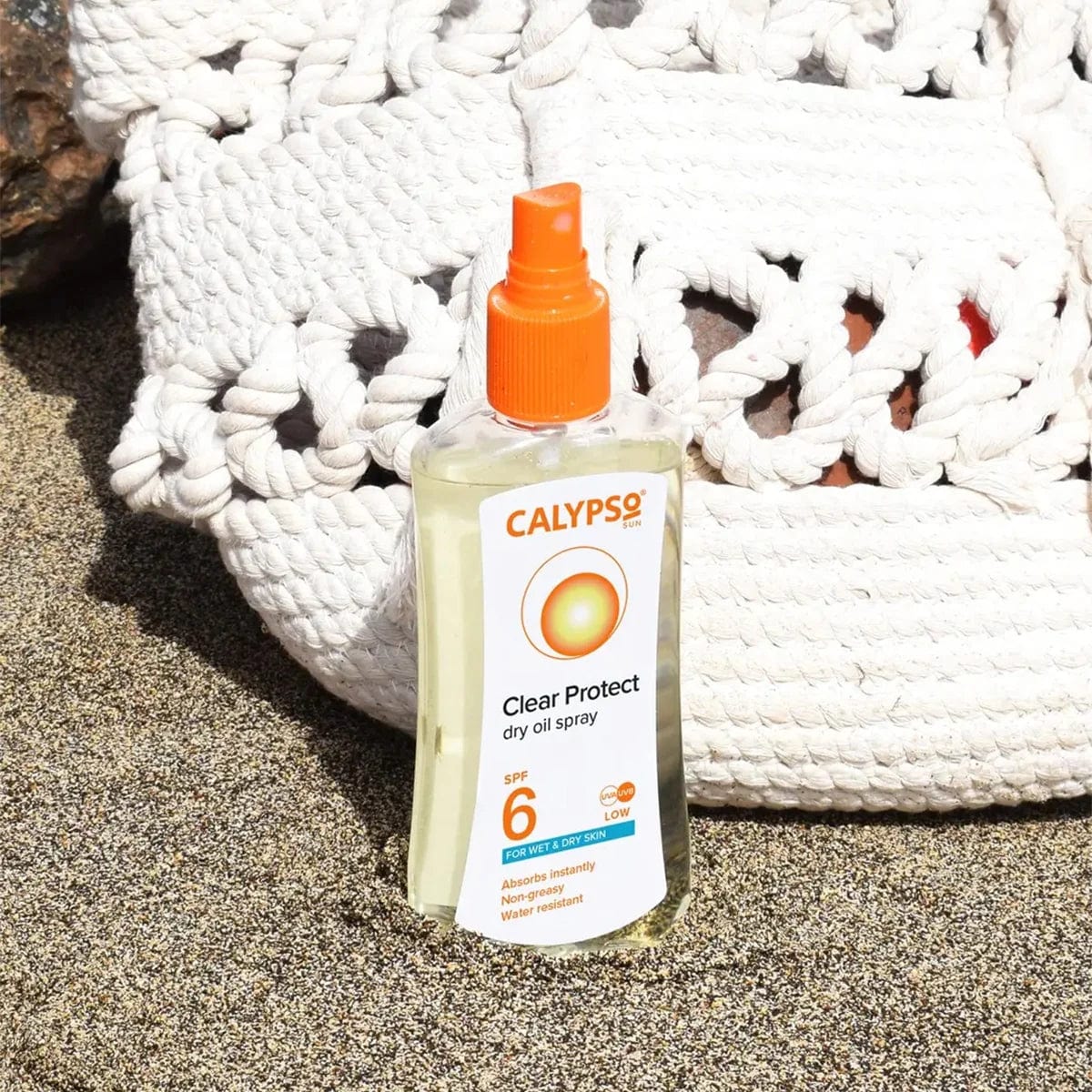 Calypso Clear Protect Spray For Wet/dry Skin Spf6 200 ml -3 Pack