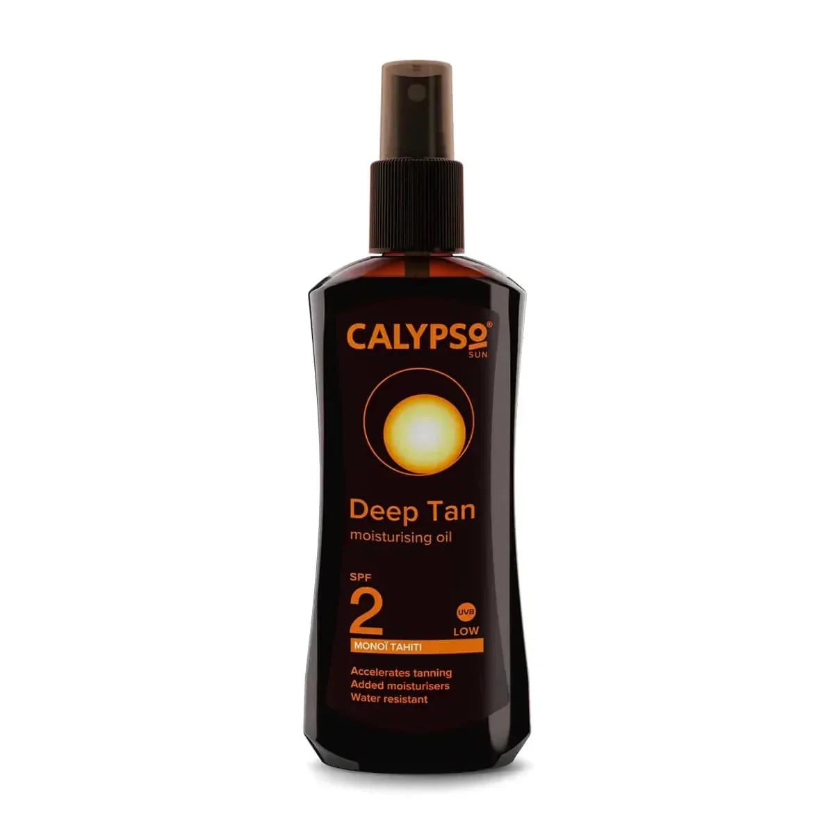 Calypso Monoi Tahiti Deep Tan Oil Spray Spf2 200ml