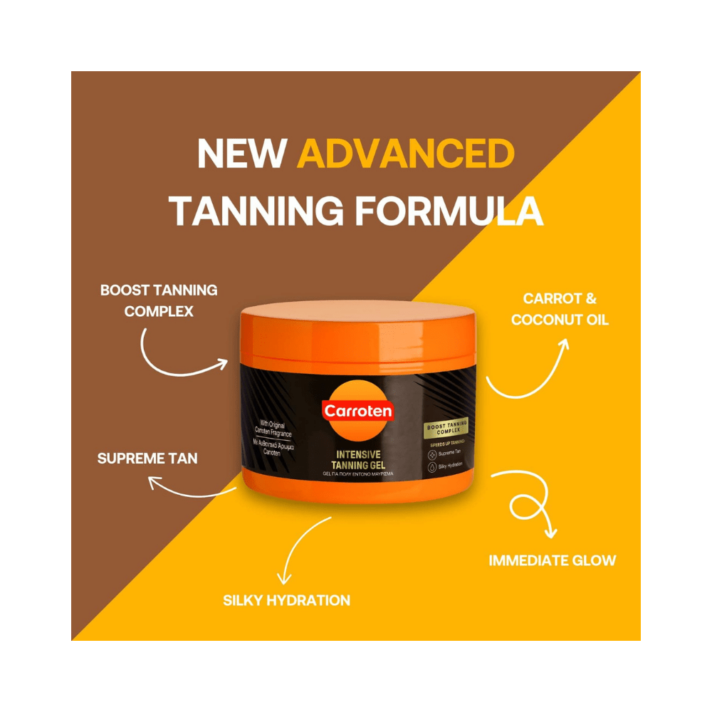 Carroten Intensive Tanning Gel SPF0 150 ml / 5 oz