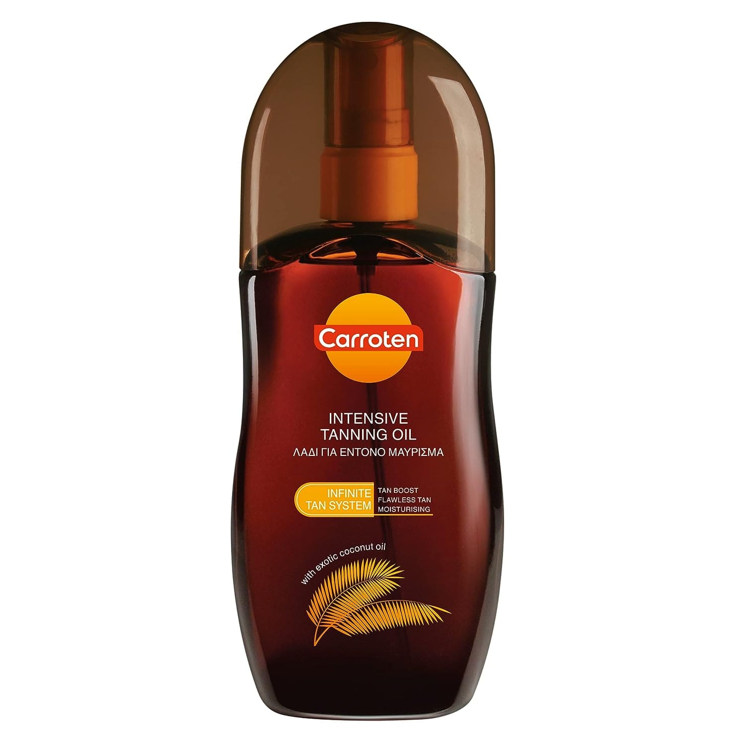 Carroten Natural Tanning Oil for Medium Deep 125ml 4.23oz