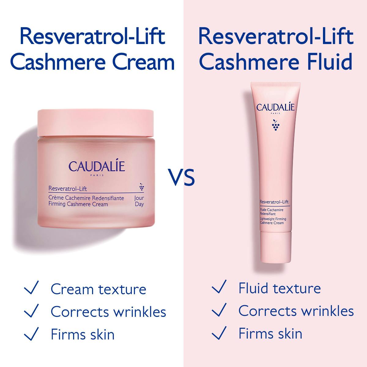 Caudalie Resveratrol-lift Lightweight Firming Cashmere Cream  40 ml