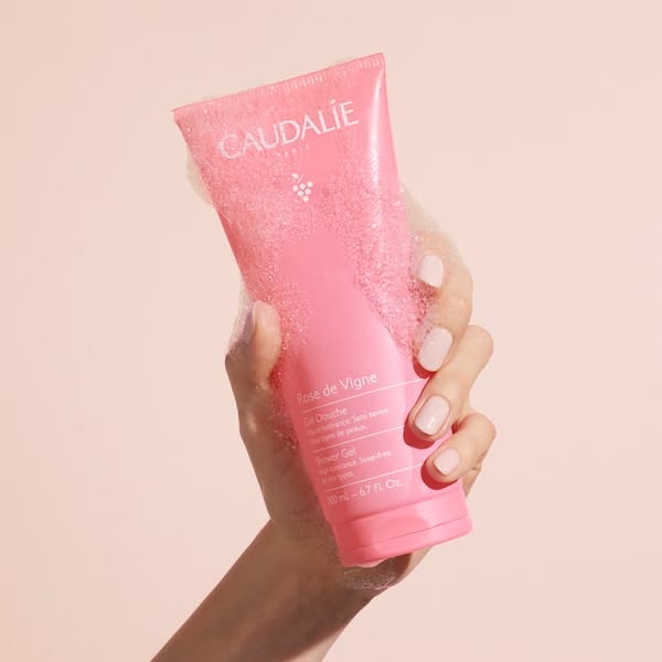 Caudalie Rose de Vigne Shower Gel 200 ml -2 Pack