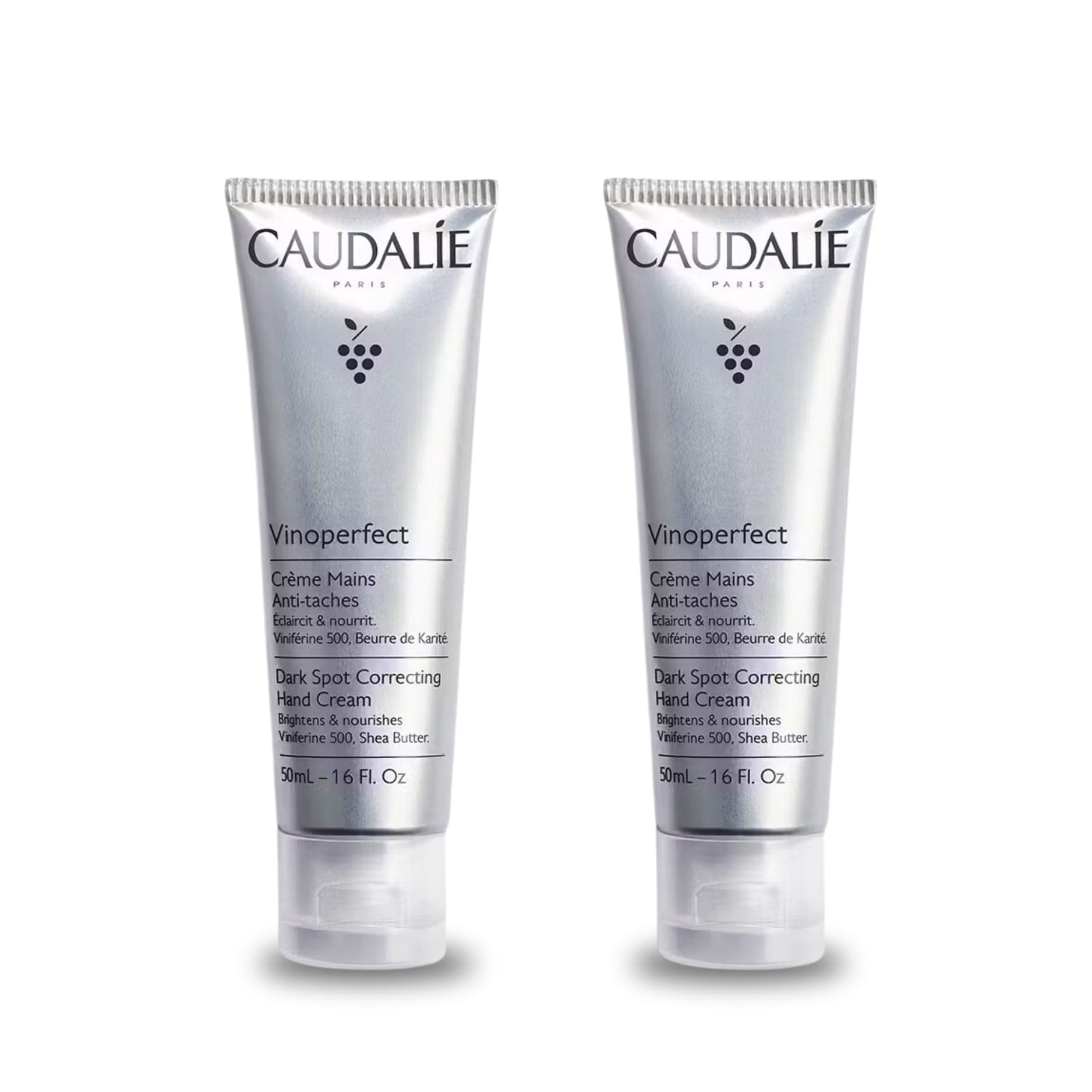 Caudalie Vinoperfect Anti-Spot Hand Care Cream 50 ml -2 Pack