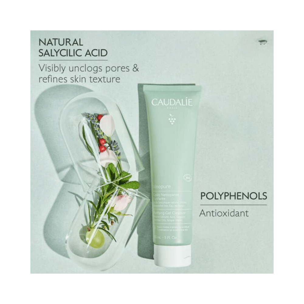 Caudalie Vinopure Purifying Gel Cleanser 150 ml