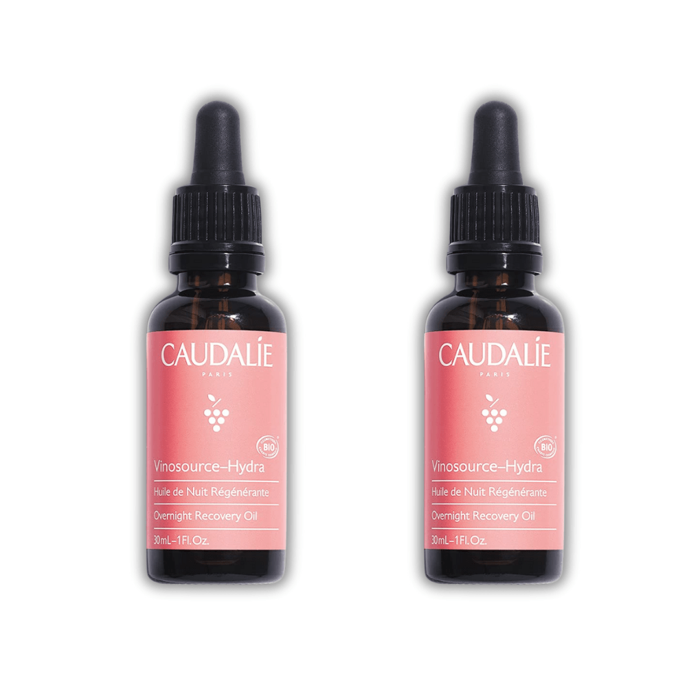 Caudalie Vinosource Hydra Overnight Recovery Oil 30 ml -2 Pack