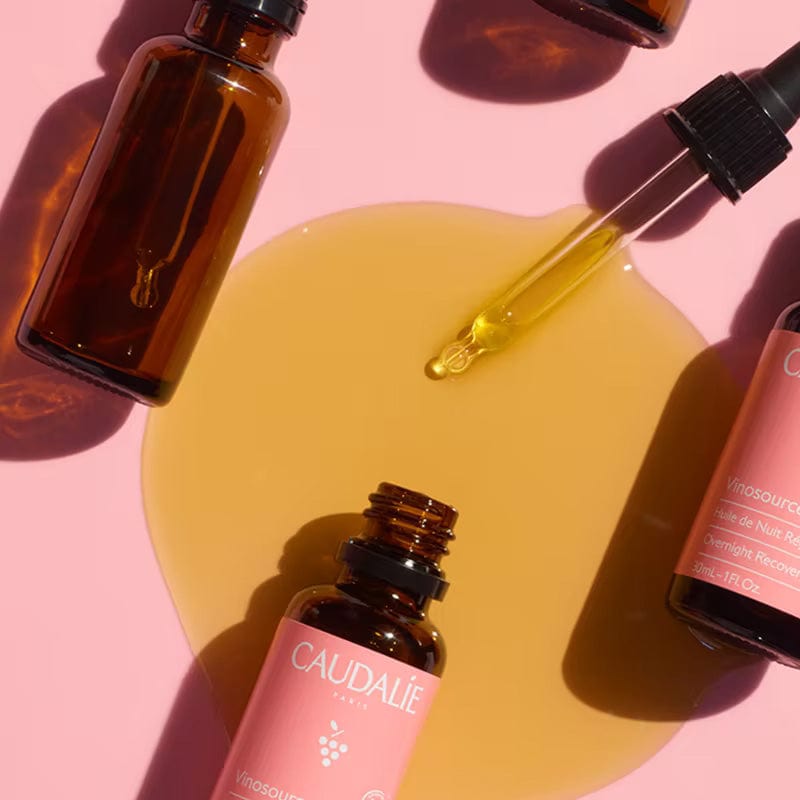 Caudalie Vinosource Hydra Overnight Recovery Oil 30 ml -3 Pack