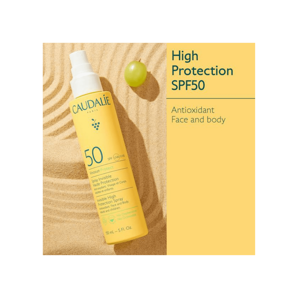 Caudalie Vinosun Protect Invisible High Protection Spray SPF50 150 ml