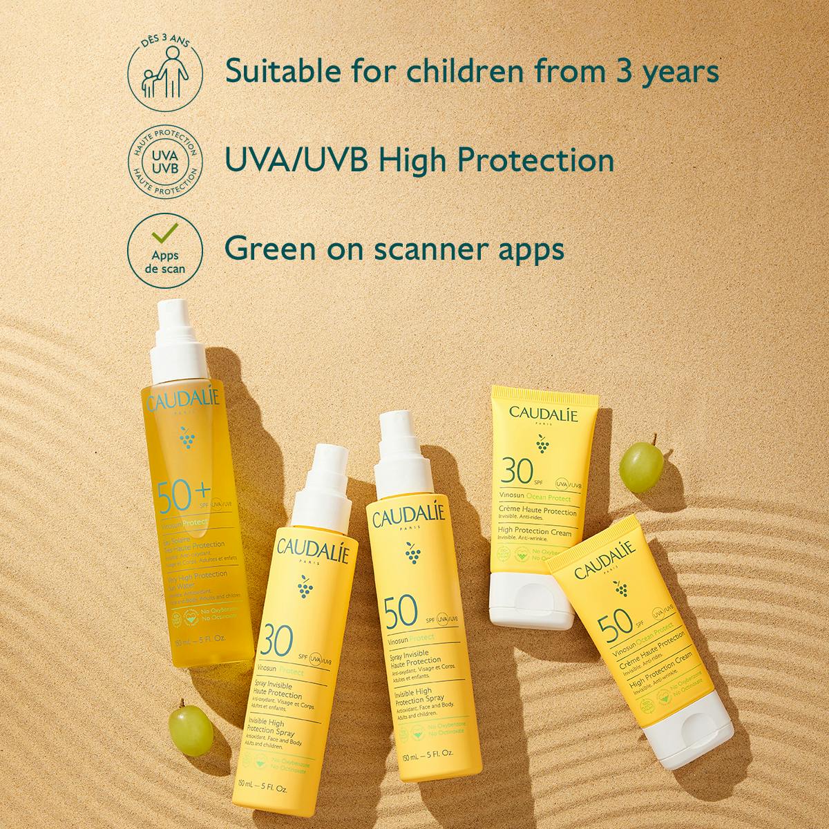 Caudalie Vinosun Protect Spf 50 Sun Water 150 ml -2 Pack