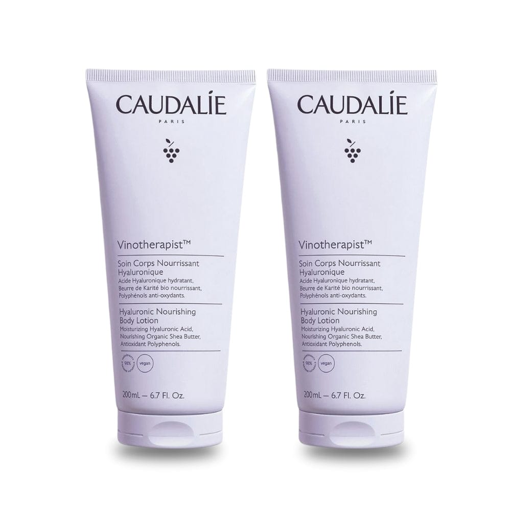 Caudalie Vinotherapist Nourishing Hyaluronic Body Lotion 200 ml -2 Pack