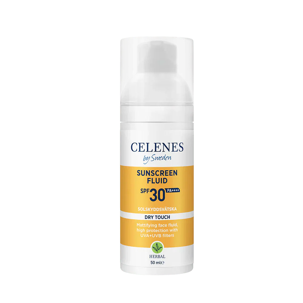 Celenes by Sweden Herbal Sunscreen Dry Touch Fluid Spf 30 50 ml / 1.7 fl oz
