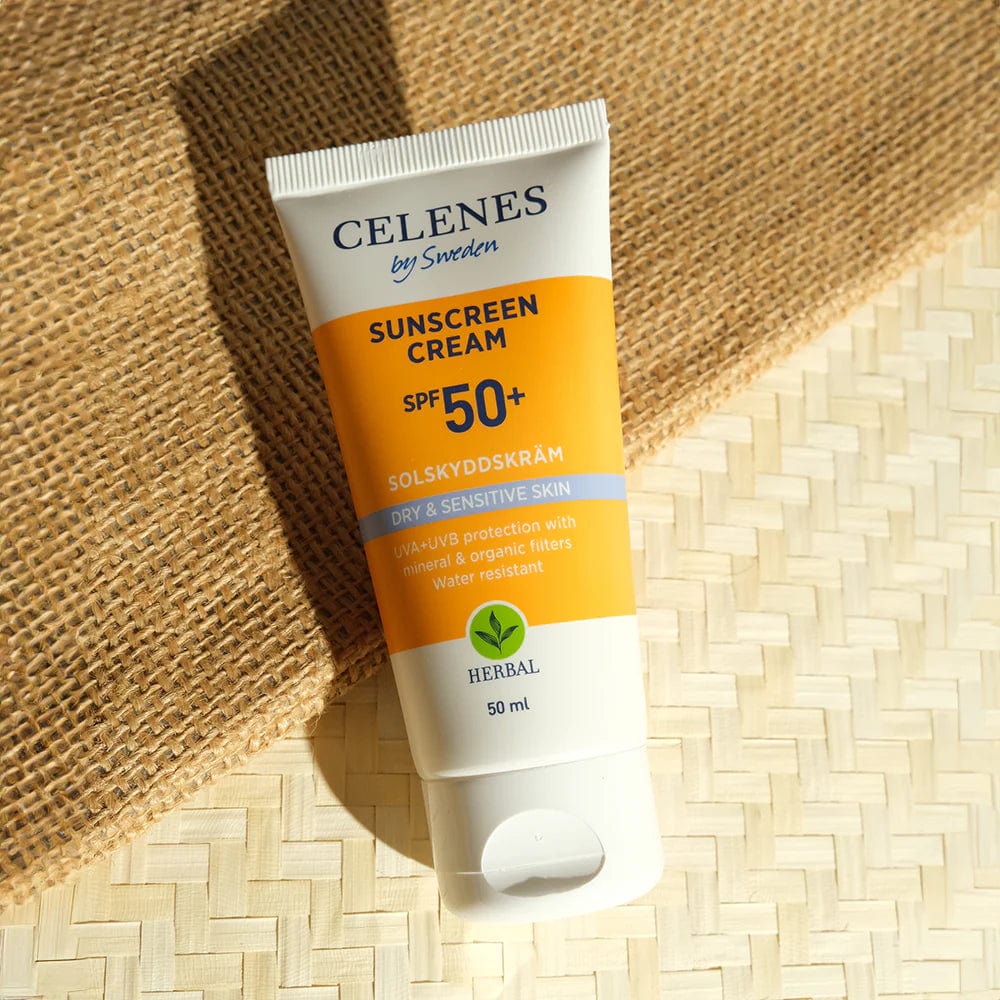 Celenes by Sweden Herbal Sunscreen Face Cream Spf 50 Dry / Sensitive 50 ml / 1.7 fl oz