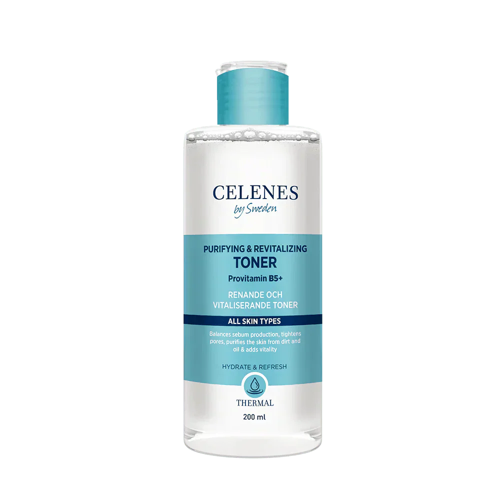 Celenes by Sweden Thermal Purifying & Revitalizing Toner 200 ml / 6.8 fl oz