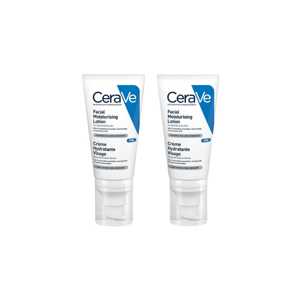Cerave Moisturising Face Cream 52 ml 2 Pack