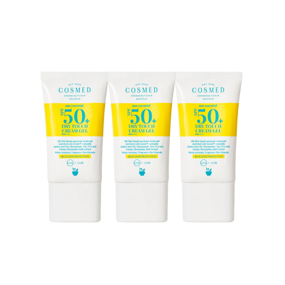 Cosmed Sun Essential Dry Touch Cream Gel Spf 50+ 40 ml 3 Pack