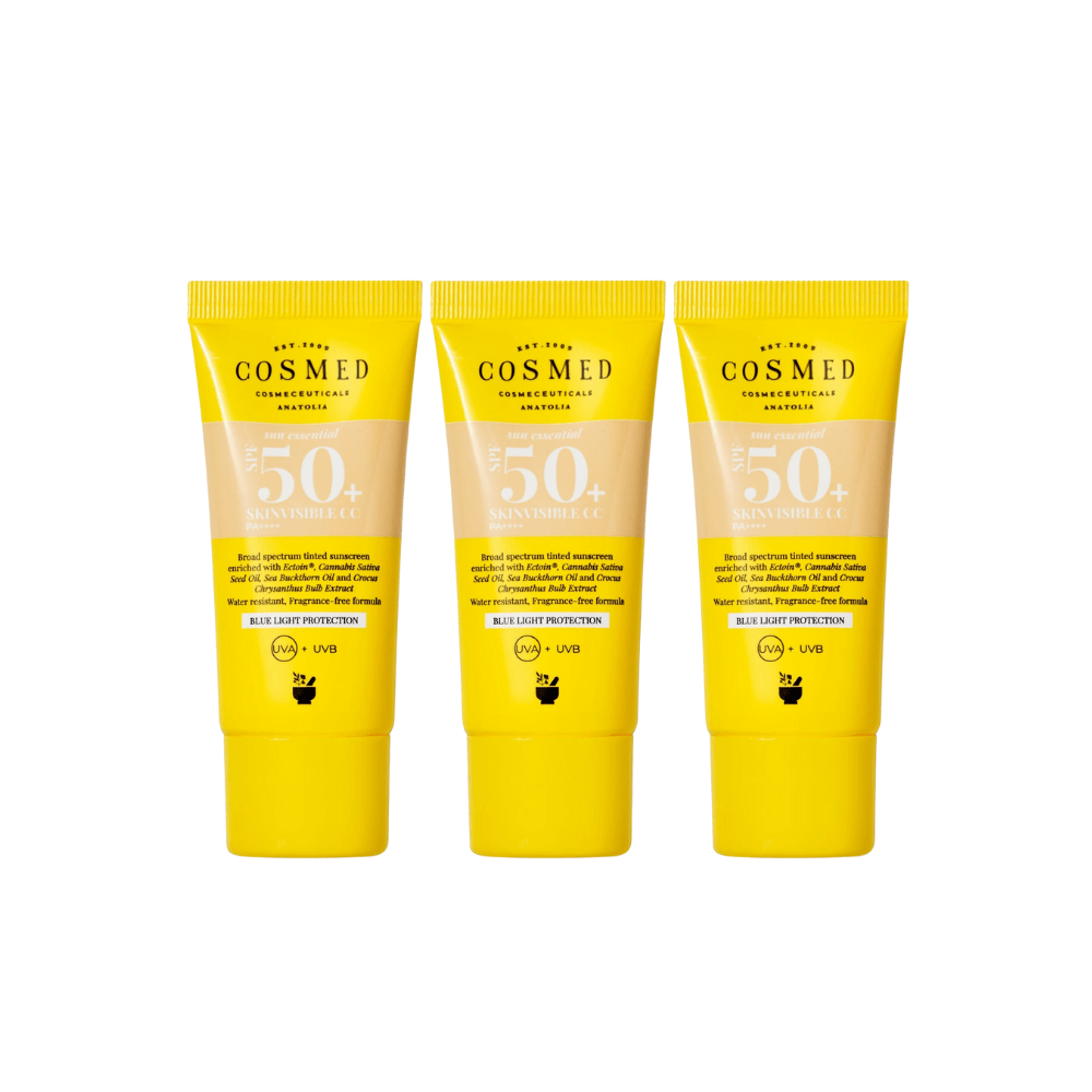Cosmed Sun Essential - Skinvisible Cc Spf 50+ 30 ml 3 Pack