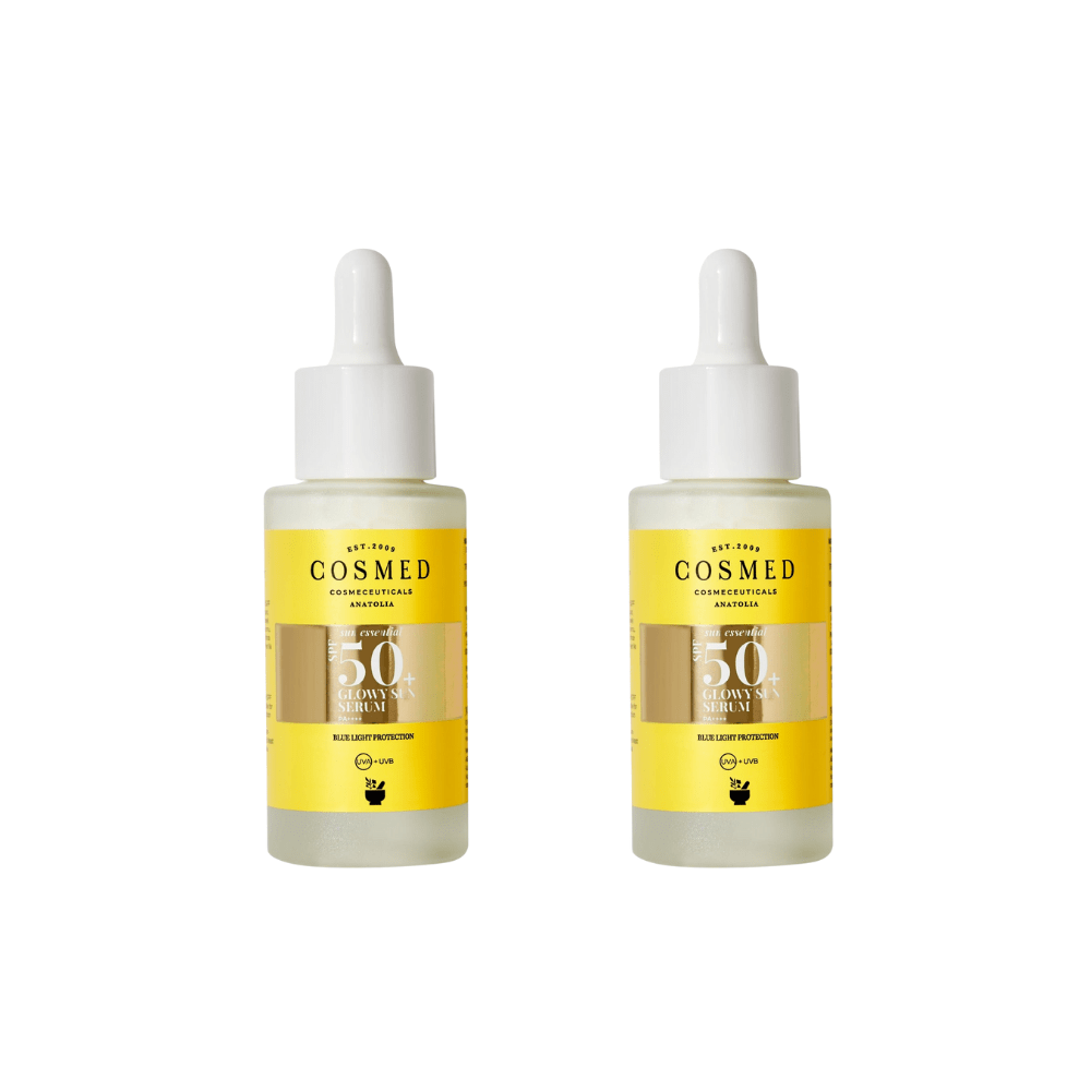 Cosmed Sunscreen Spf50 Sun Serum - Sun Serum - Under Makeup 30 ml 2 Pack