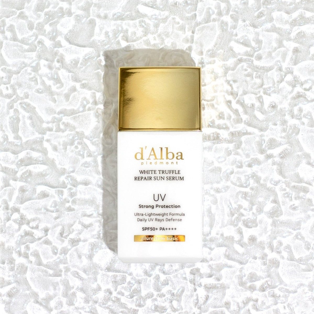 Dalba White Truffle Repair Sun Serum SPF 50+ PA++++ 35ml - Sunscreen and Repair Serum