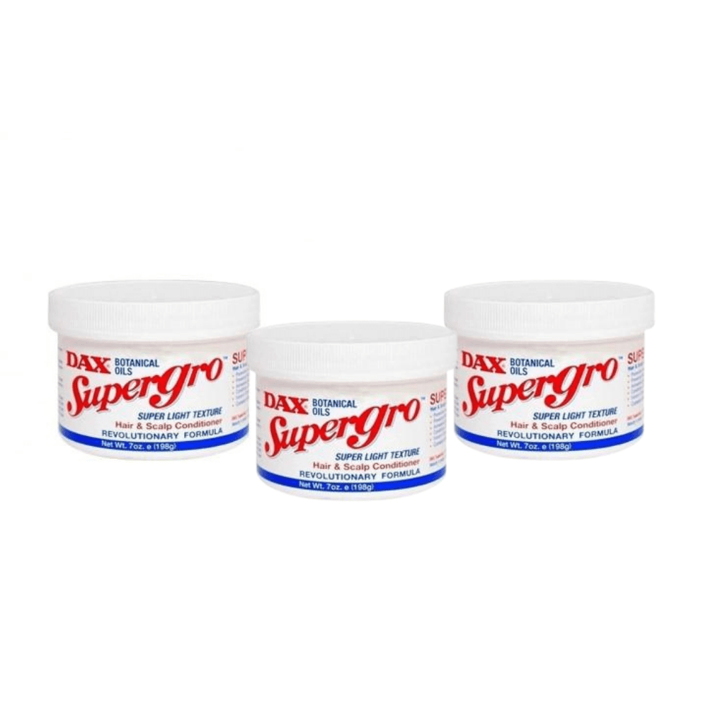 Dax SuperGro Hair Strengthening Treatment Oil 198g - 3 Pack