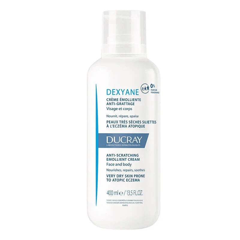 Ducray Dexyane Emollient Creme Moisturizing Cream for Dry Skin 400 ml