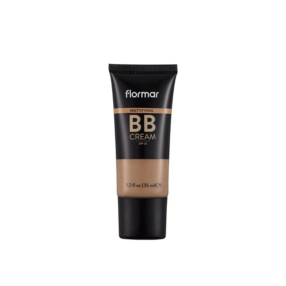 Flormar Anti-Shine SPF25 Matte Finish BB Cream for Oily & Combination Skin 35ml - 004 Light/Medium