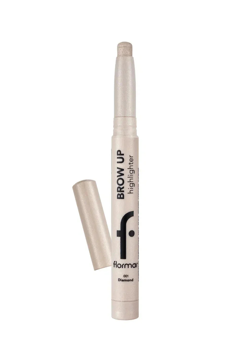 Flormar Brow Up Soft Textured & Intense Shimmer Lift Under Eyebrow Highlighter Pencil 1.4g - 001 Diamond