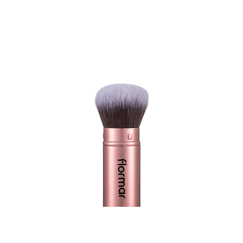 Flormar Multipurpose Kabuki Makeup Brush with Lift Lid & Portable - 003