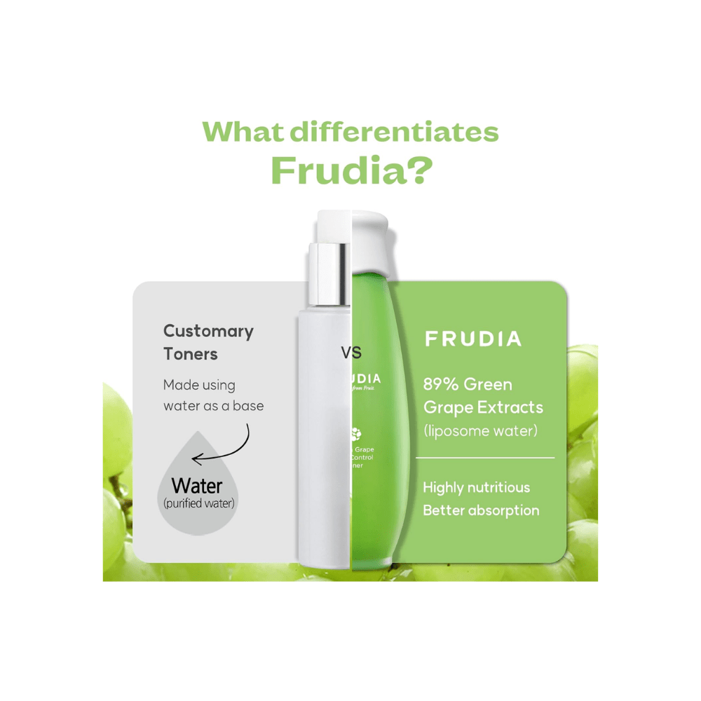 Frudia Green Grape Pore Control Tonic 195 ml