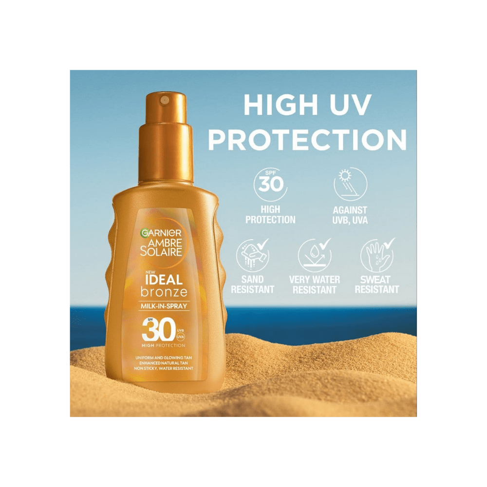Garnier Ambre Solaire Ideal Bronze Milk-In Spray SPF30 150 ml / 5 fl oz