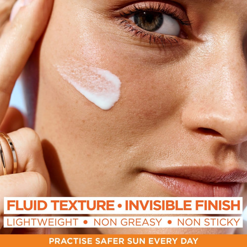 Garnier Ambre Solaire Super UV Vitamin C Facial SPF50+ Cream 40ml 3 Pack