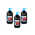 Garnier Pure Active Intensive Anti-Blackhead Charcoal Cleansing Gel Wash 200ml 3 Pack