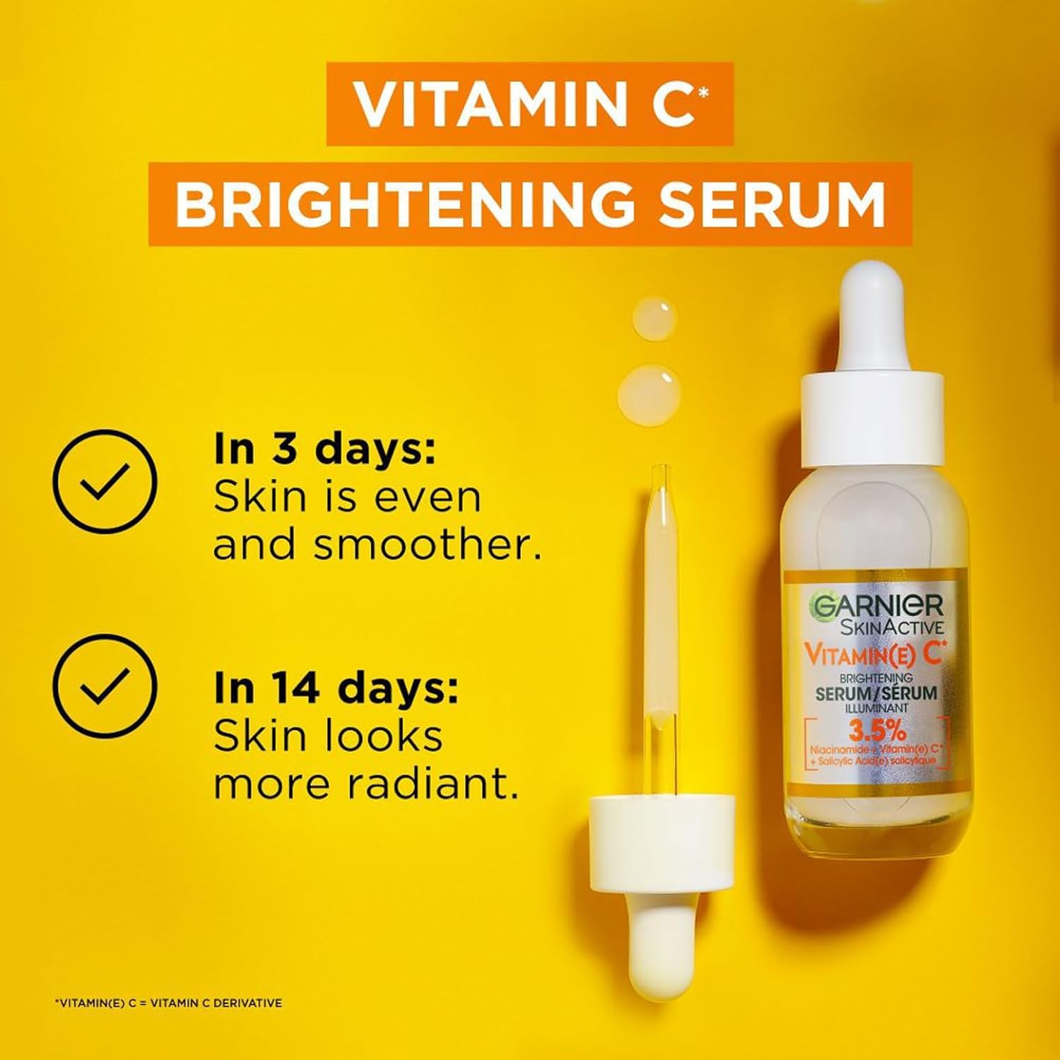 Garnier Skin Active Vitamin C Garnier Vitamin C Anti-Dark Spots & Brightening Serum 30 ml