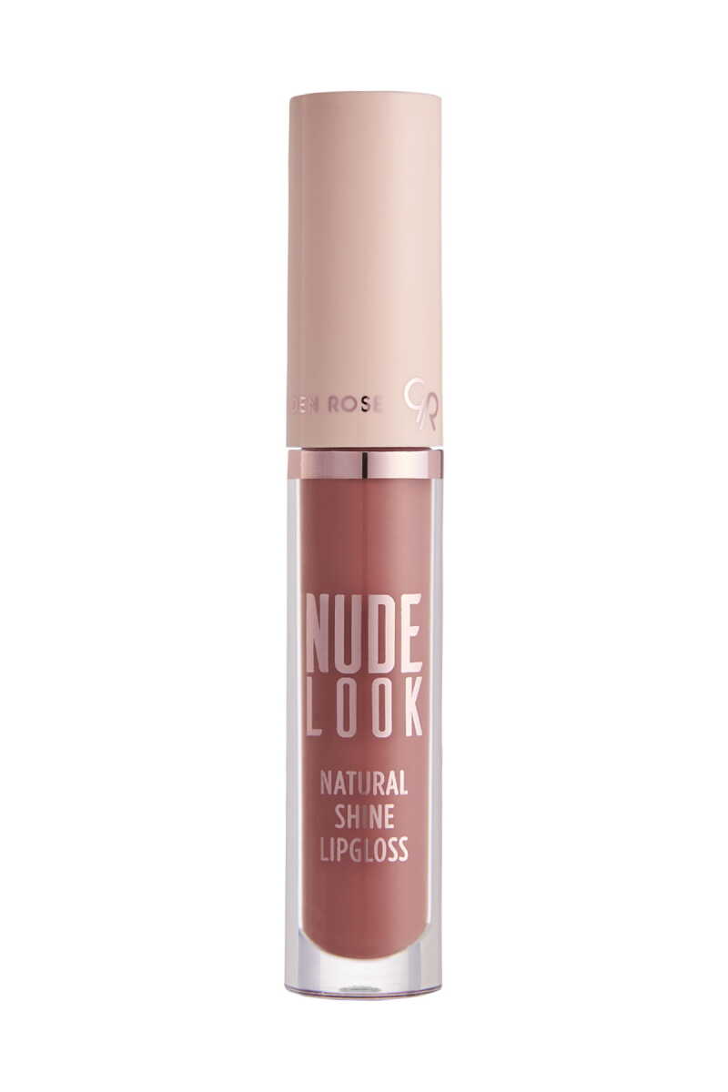 Golden Rose Nude Look Natural Shine Lipgloss - 04 Peachy Nude