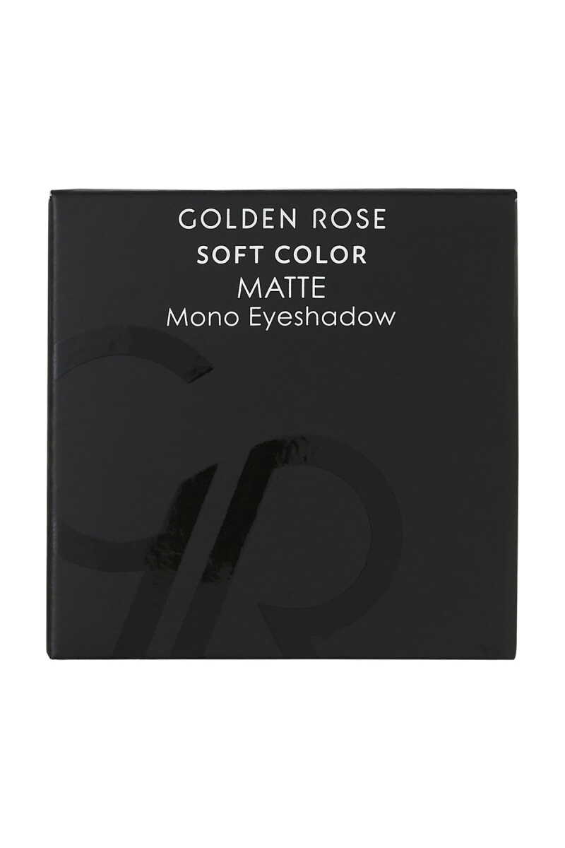 Golden Rose Soft Color Matte Mono Eyeshadow 15g - 17 Charcoal