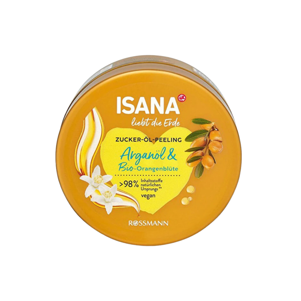 isana peeling gel aloe vera Isana Body Peeling Love Nature Argan Oil 230 gr – Melori