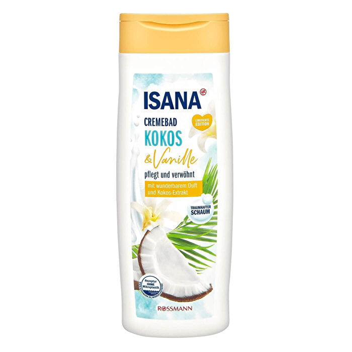 Isana Creamy Shower Gel Coconut & Vanilla 750 ml